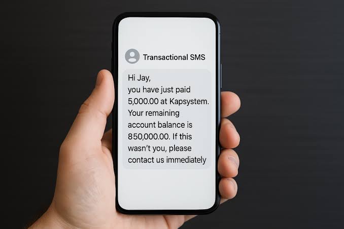 Transactional SMS service